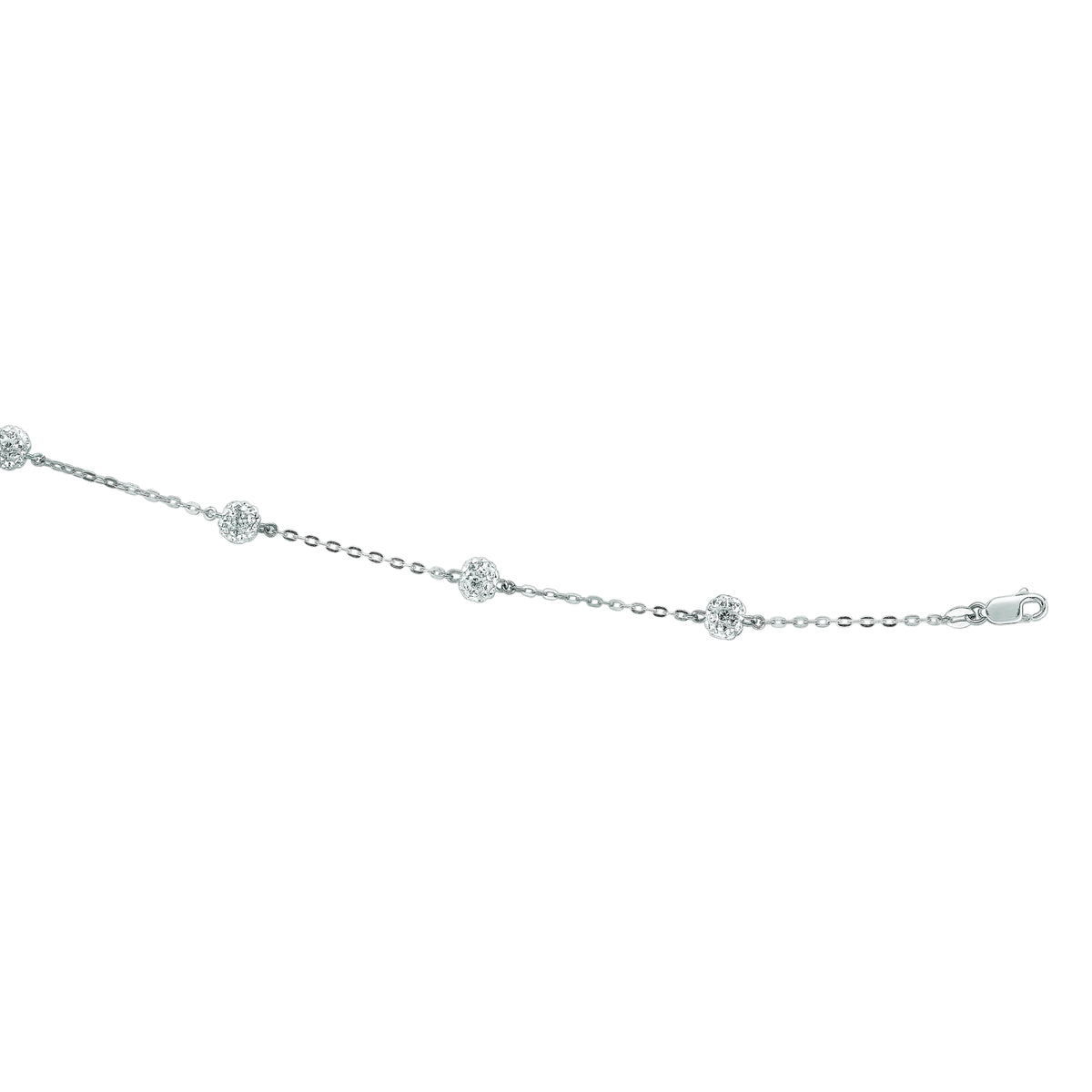 14K Gold Crystal Station Bracelet Kevin Jewelers