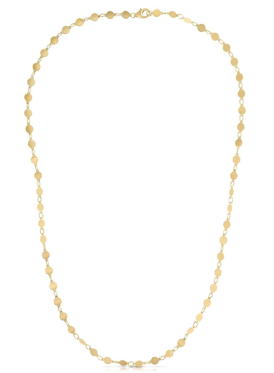 14K Gold Polished Mirror Chain Kevin Jewelers