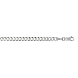 14K Gold 3.6mm Comfort Curb Chain